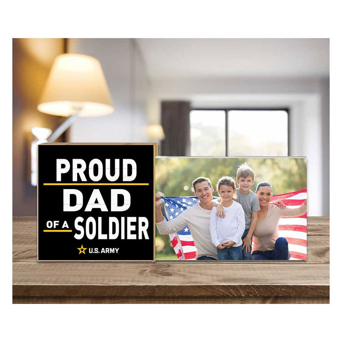 U.S. Army Proud Dad Floating Picture Frame