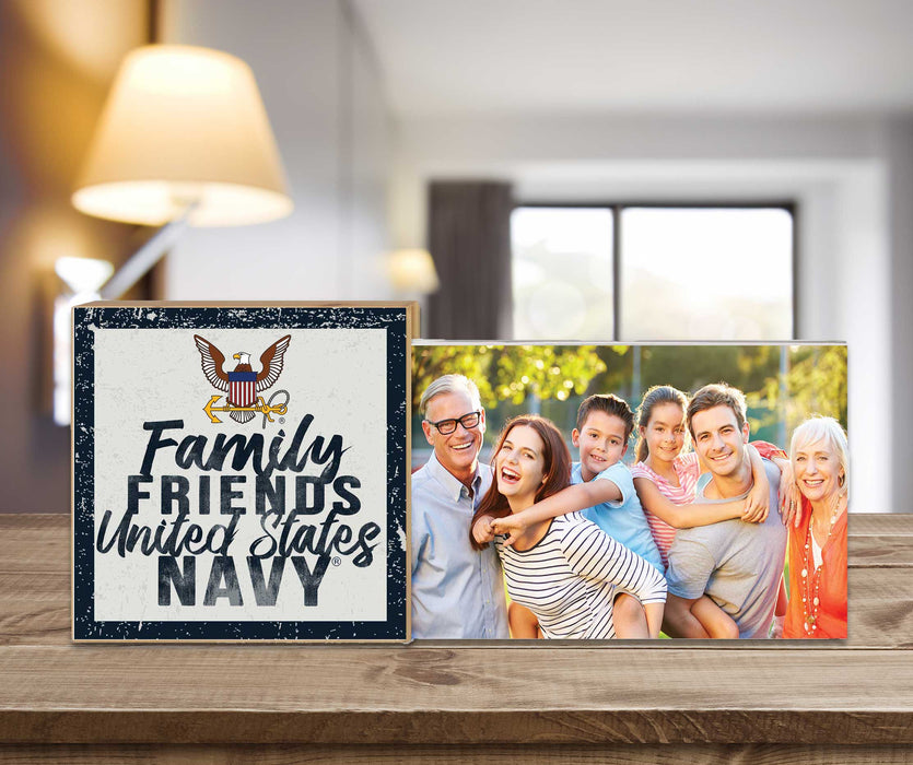 U.S. Navy Family Friends Navy Floating Picture Frame