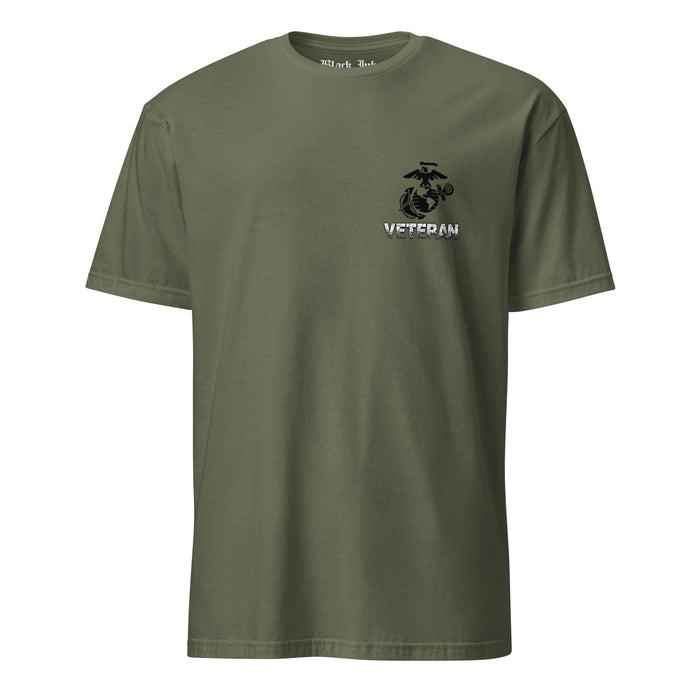 USMC- Veteran Flag - T-Shirt