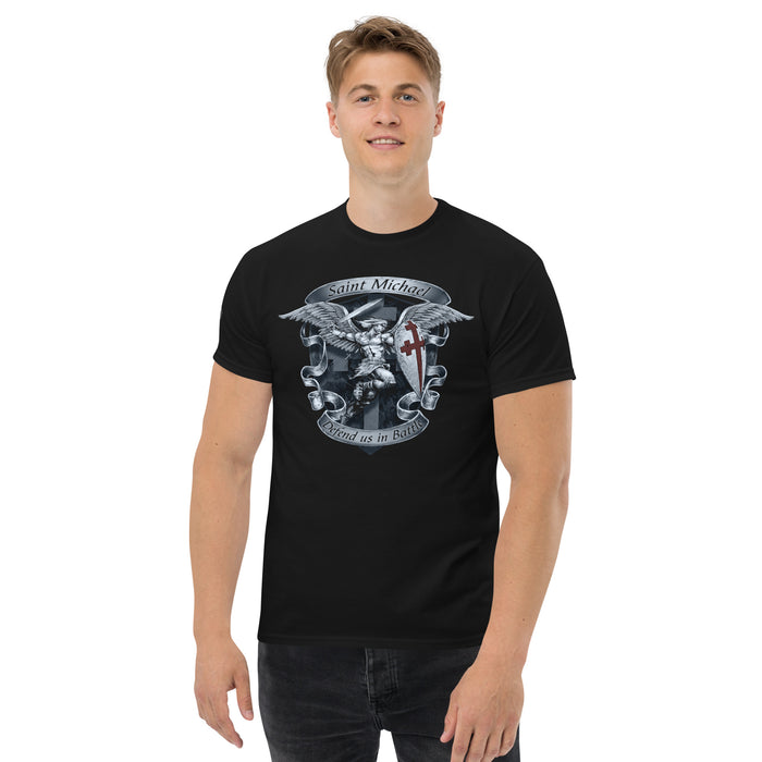 St Michael Defend Us In Battle Made to Order Tee