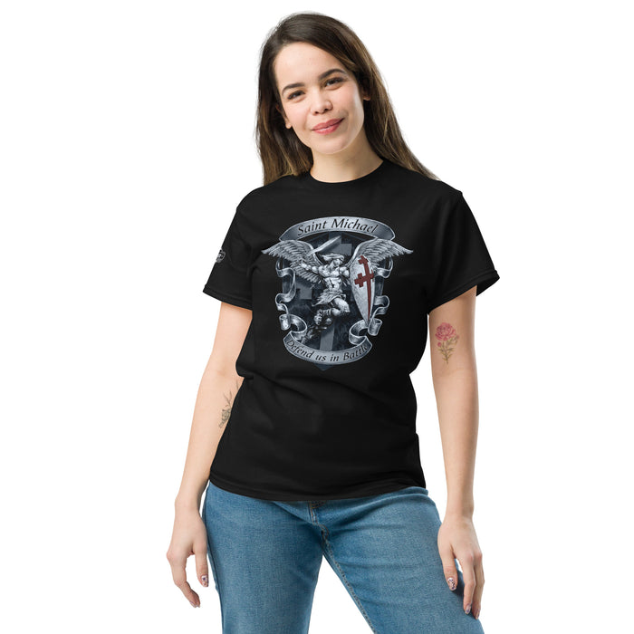 St Michael Defend Us In Battle Made to Order Tee