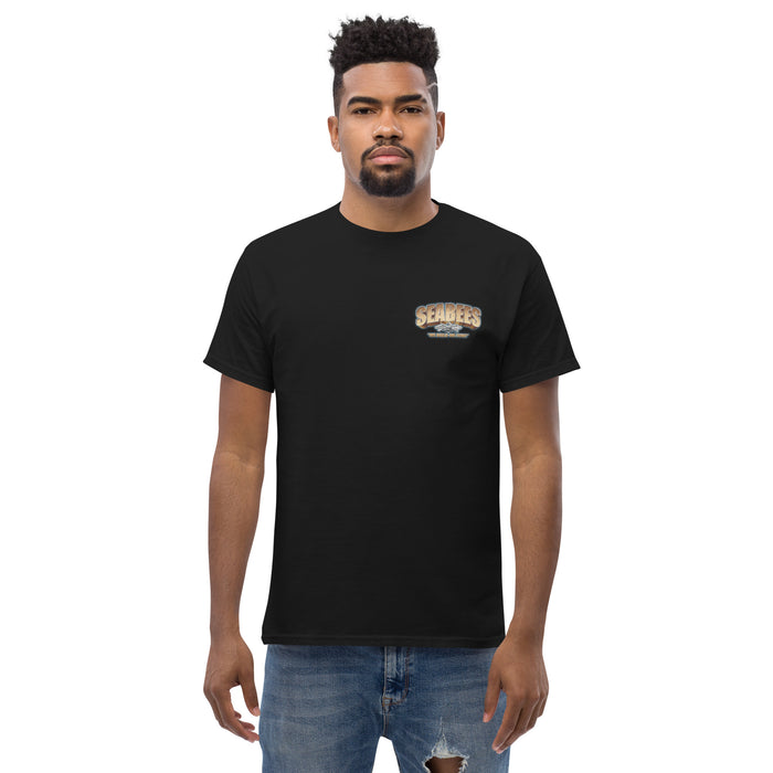 U.S. Navy Seabees Super Bee Black Ink Tee