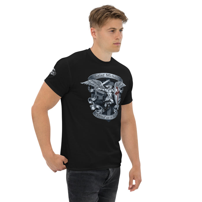 St Michael Defend Us In Battle Made to Order Tee