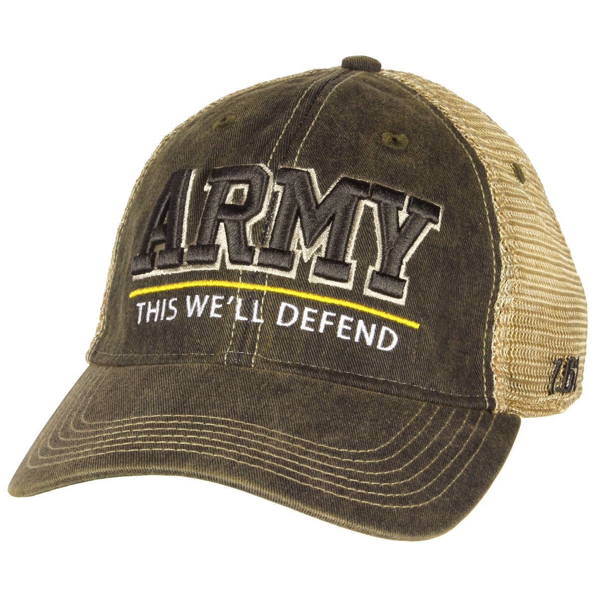 US Army 'Defend' Vintage Trucker Hat