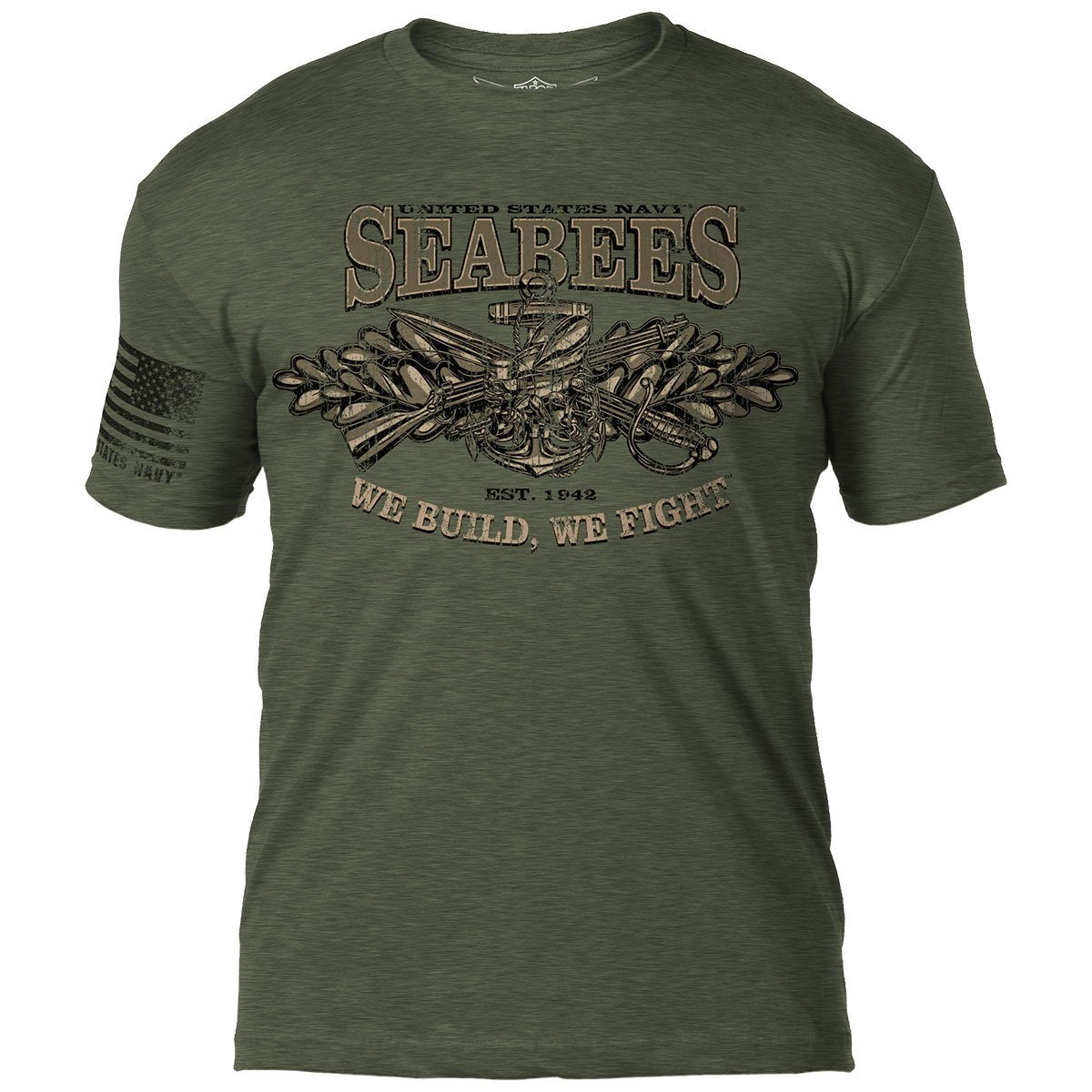 U.S. Navy Seabees 7.62 Design Battlespace Men's T-Shirt