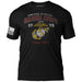 USMC ' Vintage Eagle, Globe & Anchor' 7.62 Design Battlespace Men's T-Shirt Black- 7.62 Design