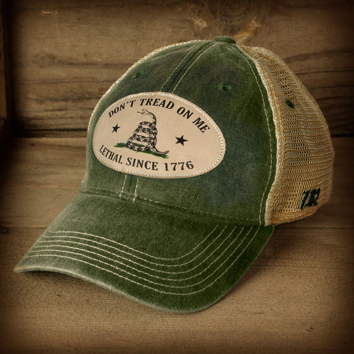 'Don't Tread On Me' Vintage Trucker Hat